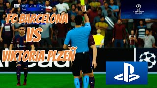 FC BARCELONA vs VIKTORIA PLZEÑ Champions League all goals 3 yellow tickets | FC 24 gameplay [4K 60]