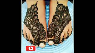 #shorts  bridal mehndi designs for feet#bridal #mehndi #mehndidesign #fashionwithmehnaz