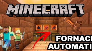 Minecraft ita | come fare una fornace automatica | tutorial