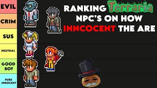 Ranking Terraria NPC's on how Innocent they are