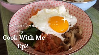 Cook With Me, What I Ate In a Day, Cooking Therapy, Meatless Bibimbap, Thai Chicken Potato Soup