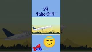 5G TakeOFF OMG😨 !!!! #shorts #5gshorts