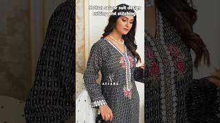 Cotton salwar suit design cutting and stitching #fashion #dress #trending #youtubeshorts #shorts