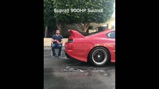 Toyota supra sounds cool