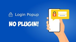 Login popup in WordPress without plugins [37]