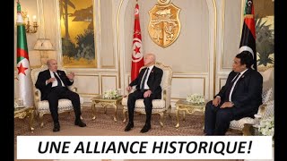 Première Réunion Alliance Algérie Libye Tunisie! Alliance Avec Mauritanie? Algérie: Nouvelle Chine?