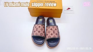 Louis Vuitton Miami Mule  Monogram canvas Review