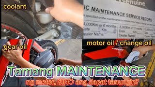 Change Oil, Gear Oil, Engine Coolant - Paano ang tamang pagpapalit? sinu ang dapat tamang tanungin?