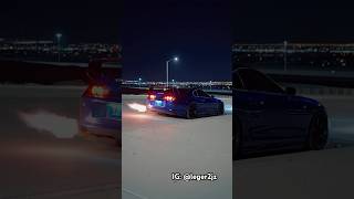 Toyota Supra Spitting Massive Flames at Night! 🔥🌙 #Shorts | GSCN Videos 2024