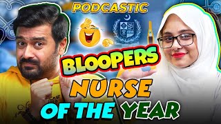 BTS and Bloopers | Nurse Of The Year ft @MoonvlogsOfficial  Podcastic | Umar Saleem Unscripted