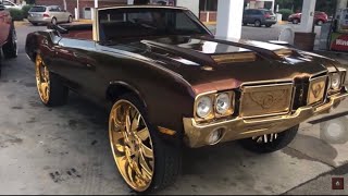 Convertible Cutlass On gold 30s forgis💪🏼 everything done💯