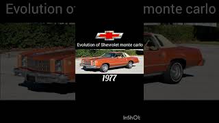 evolution of Shevrolet monte carlo:#subscribe #shevrolet#cars#top#rek #tiktok #авто #evolution #rek