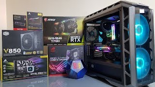 INTEL i9 9900K & MSI RTX 2080 Ti PC Build, Benchmark and Game Tests Pc toplama