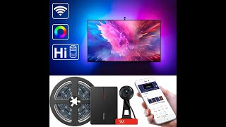 LED TV Backlights, Govee WiFi TV Backlights Kit with Camera, TV Led Strip Lights Compatible