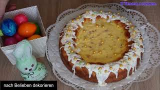 Восхитительный румынский пасхальный кулич- пирог.// Leckerer rumänischer Osterkuchen.#153