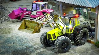 RC Tractor, RC Trucks, RC Excavator, RC Loader, Stonebreaker in ACTION @ Modellbautage 2022 - Part 9