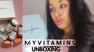 *NEW* MYVITAMINS BEAUTY BOX UNBOXING | WHAT I TAKE FOR HEALTHY HAIR, SKIN & BODY + TASTE TEST