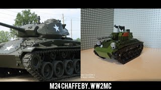 Обзор на M24 Chaffe из лего