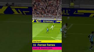 Magic finishing of Ferran Torres as forward #usp_zone #shorts #torres