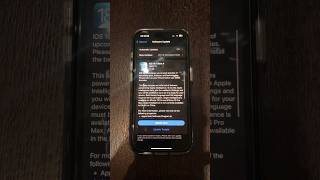 iOS 18.1 Beta 4 on iPhone 15 Pro #shorts #ios18beta #iphone15pro