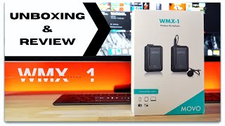 Unboxing & Review of MOVO WMX - 1 Wireless Microphone Lavalier Set