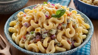 طرز تهیه سالاد ماکارونی ایرانی the best macaroni salad you'll ever make