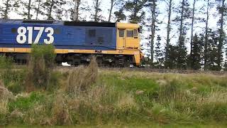 Pacific National East Bound Steel Train Passing Canobolas Railway Station. 27 September 2022