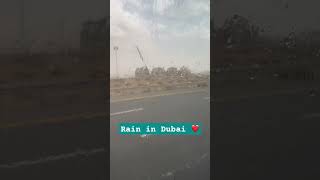 Rain in Dubai #dubai