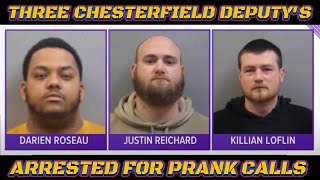 3 BADGED DUMMYS MAKING PRANK CALLS ARRESTED