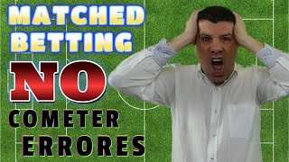 🤑MATCHED BETTING en Español. 🤑Ganarás SIEMPRE Haciendo Apuestas Deportivas Si NO Cometes ERRORES.