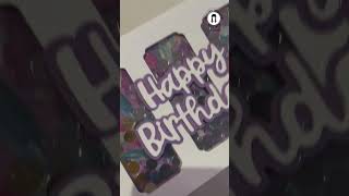 Happy Birthday Shaker Card !