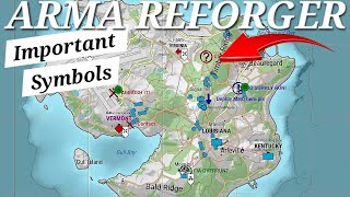 Arma Reforger Map Guide!! Tips and Tricks for beginners, how to read a map!!