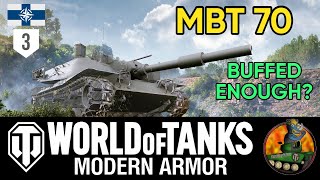 MBT 70 II Buffed Enough? II Thank You for 1k Subscribers!!! II WoT Console II Evolution Season