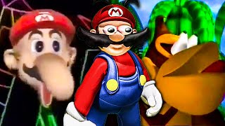 Mario Reacts To CURSED Nintendo Commercials