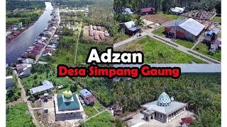 Adzan Desa Simpang Gaung Inhil | Drone Riau Vq