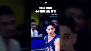 Chris Banchero hits the first-ever 4-point basket!