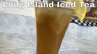 How To Mix A Long Island Iced Tea