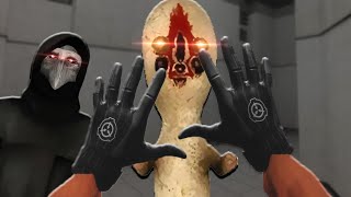 So I got double teamed on SCP VR...