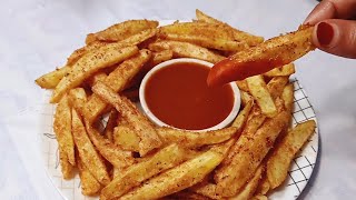 Extra Crispy & Crunchy French Fries Recipe l Potato Finger l क्रिस्पी फ्रेंच फ्राइज़