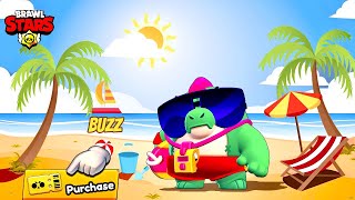 BRAWL STARS GREEK - SEASON 7 - BuZz New Chromatic brawler & Gameplay