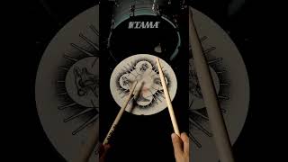 Eleven Stroke Roll - POV #drumrudiments #batterista #asmr