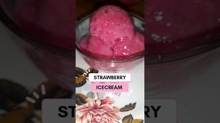 Strawberry Icecream 🍨 #viral #easyrecipe #cooking #music #trending #gulabisadi