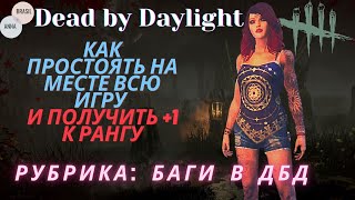 Dead by Daylight - Рубрика "Баги ДБД" - Как простоять на месте всю игру и получить +1 к рангу!