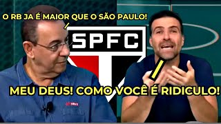 🚨TRETA Pilhado ALOPROU o Flavio Prado Porque Bragantino Perdeu para o São Paulo | Bate Pronto - JP