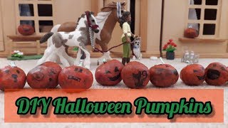 Schleich DIY - Halloween Pumpkins -