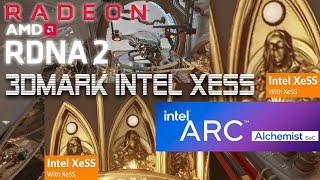 3DMark intel XeSS Benchmark 1440p RT - Intel Arc A770 LE vs AMD Radeon RX 6800 XT