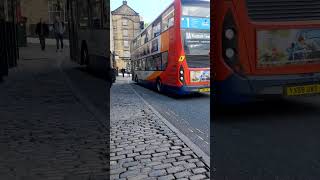 11140 #stagecoach North E400mmc Leaving Lancaster bus station on Route1A