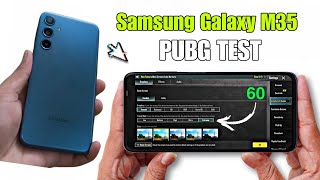 Samsung Galaxy M35 Pubg Test