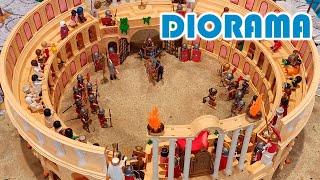 Diorama Playmobil "COLISEUM" - PLAYMOPALAU - 5ª Feria en Palau d'Anglesola 2024