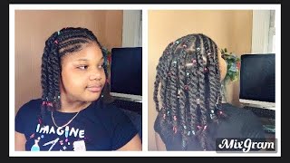 Box Braids With a Twist!!